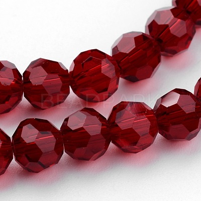Transparent Glass Bead Strands X-GLAA-G013-6mm-97-1
