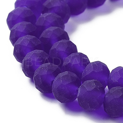 Transparent Glass Beads Strands EGLA-A034-T2mm-MD06-1