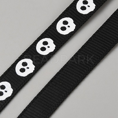 Halloween Polyester Ribbons OCOR-WH0120-29A-1