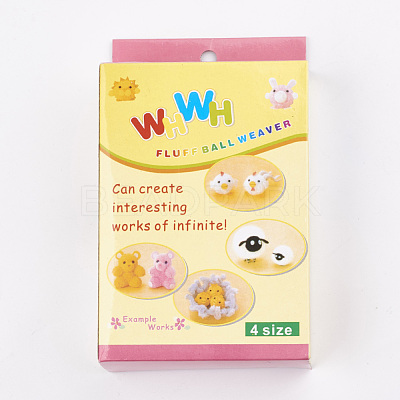 Plastic Knitting Loom for Making Pom Pom X-TOOL-R045-01A-1