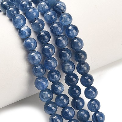 Natural Kyanite Beads Strands G-H335-B04-6mm-1