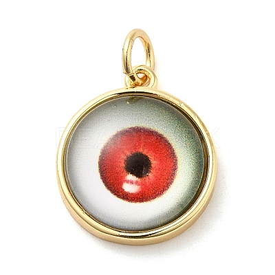Golden Brass Pendants KK-A198-03G-05-1