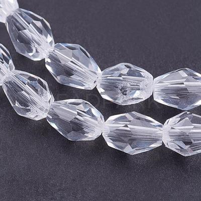 Glass Beads Strands X-GLAA-R024-6x4mm-12-1
