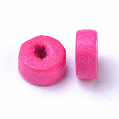 Wood Beads WOOD-WH0021-20B-1