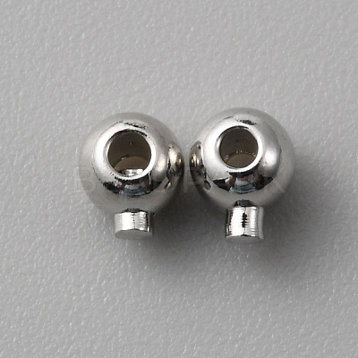 Brass Crimp Beads LS-KK-WH0031-33P-1