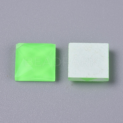 Faceted Glass Cabochons DIY-WH0121-46J-1