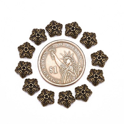 Tibetan Style Bead Caps LS-TIBEB-A24621-AB-FF-1