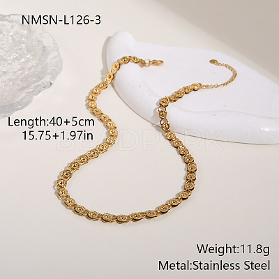 304 Stainless Steel Link Chain Necklaces WG2CD65-03-1