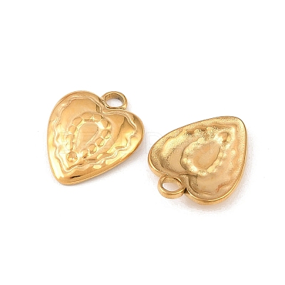 304 Stainless Steel Pendants STAS-D390-52A-G-1