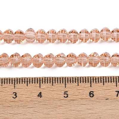 Transparent Glass Beads Strands GLAA-G125-01A-03-1