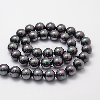 Shell Pearl Bead Strands X-BSHE-L025-05-8mm-1