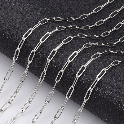 Brass Paperclip Chains CHC-S008-001C-P-1