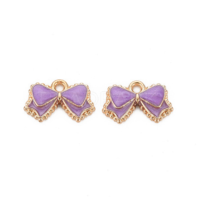 Alloy Enamel Pendants ENAM-S121-076C-1