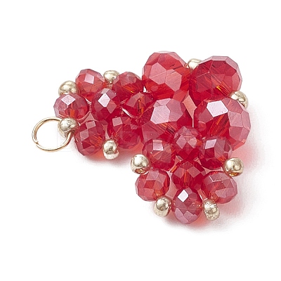 Glass Pendantns PALLOY-MZ01145-1