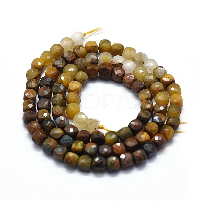 Natural Pietersite Beads  Strands G-D0013-32-1