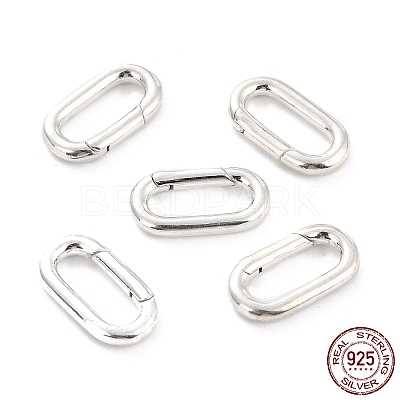 925 Sterling Silver Spring Gate Rings STER-Z001-109S-1