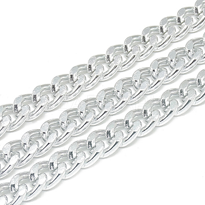 Unwelded Aluminum Curb Chains X-CHA-S001-097-1