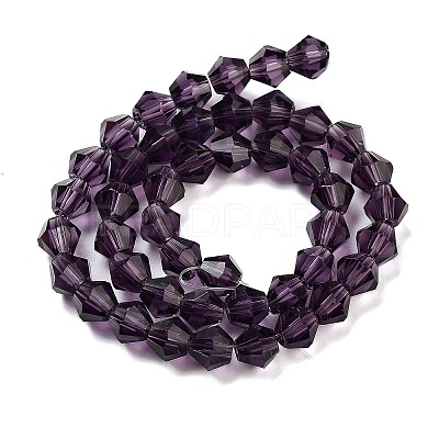 Imitation Austrian Crystal 5301 Bicone Beads LS-GLAA-S026-6mm-03-1