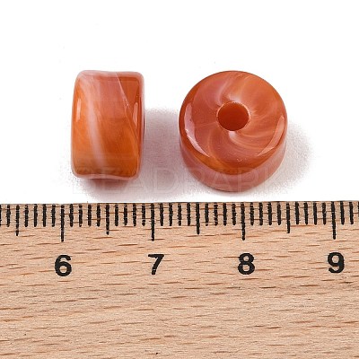 Opaque Acrylic Imitation Gemstone Beads AC-CBA3EFE-02J-1