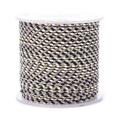 4-Ply Polycotton Cord with Metallic Thread OCOR-Z003-C08-1