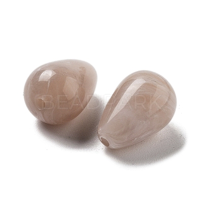 Opaque Acrylic Beads OACR-Q196-04E-1