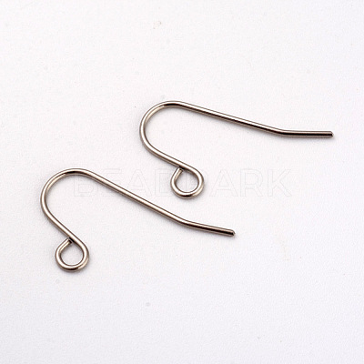Tarnish Resistant 316L Surgical Stainless Steel Earring Hooks STAS-G229-08P-02-1