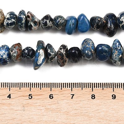 Natural Imperial Jasper Beads Strands G-I123-05B-1