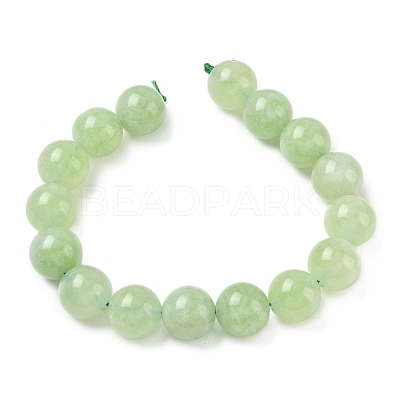 Dyed Natural Malaysia Jade Beads Strands G-G021-01D-04-1