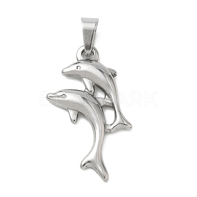 304 Stainless Steel Pendants LS-STAS-B141-03B-P-1