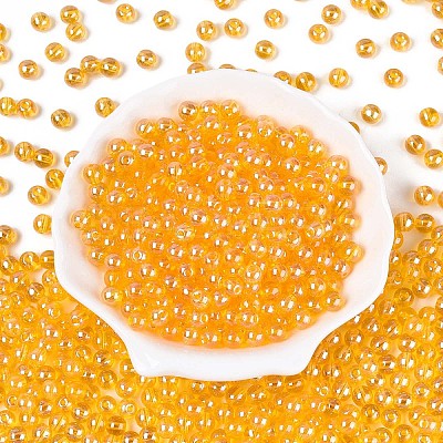Transparent Glass Seed Beads SEED-N007-33B-06-1