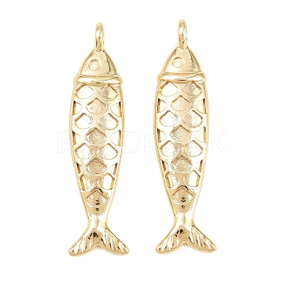 Brass Pendants X-KK-P353-11G-04-1