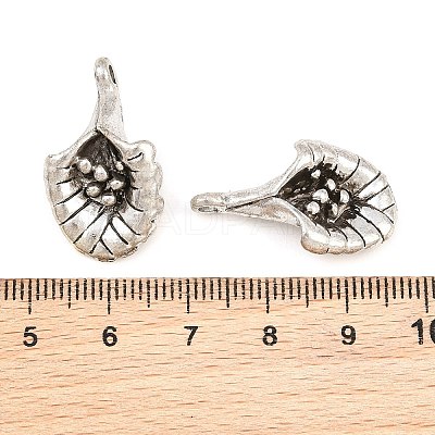 Tibetan Style Alloy Pendants AL-CBAAECB-01AS-B-1
