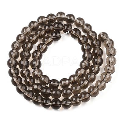 Transparent Glass Beads Strands GLAA-T032-T6mm-02-1