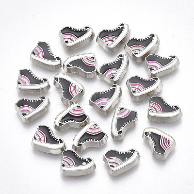 Alloy Enamel Cabochons PALLOY-T054-120-1