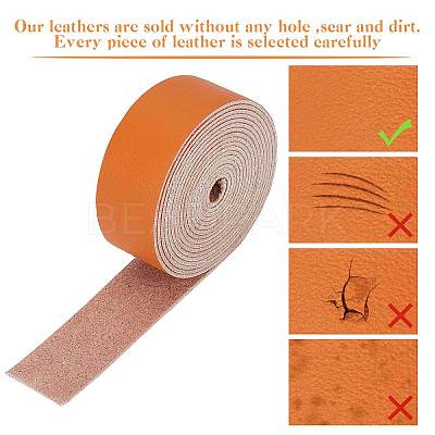 Flat Microfiber Imitation Leather Cord LC-WH0006-07B-05-1