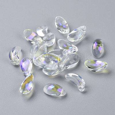Transparent Glass Beads GGLA-M004-04A-01-1