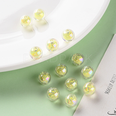 Transparent Acrylic Beads X-TACR-S152-15B-SS2105-1