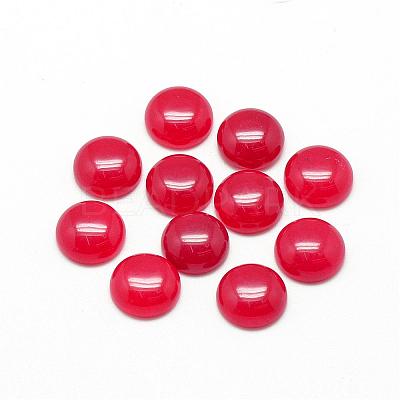 Natural White Jade Cabochons G-R416-16mm-10-1
