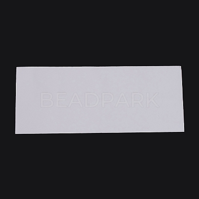 Plastic Necklace Chain Adhesive Pouch for Necklace Display Cards LS-AJEW-P088-01C-1