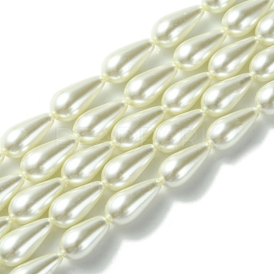 Glass Pearl Beads X-HY-AB426-EM099-1
