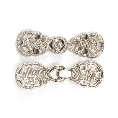Alloy Snap Lock Clasps FIND-WH0108-20P-1