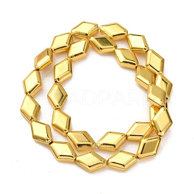 Electroplate Glass Beads Strands EGLA-H109-11-1