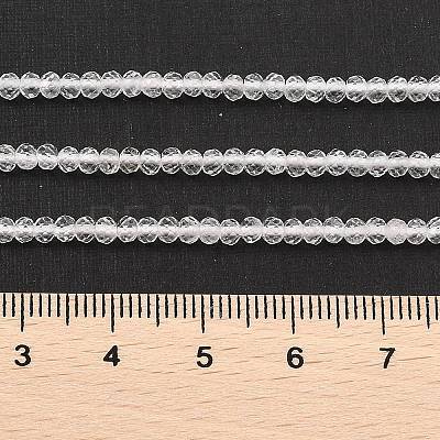 Natural Quartz Crystal Beads Strands G-K376-B02-01-1