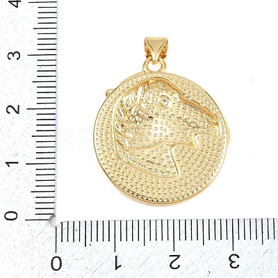 Brass Pendants KK-I453-02G-02-1