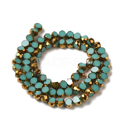 Electroplate Glass Beads Strands EGLA-P061-01A-09-1
