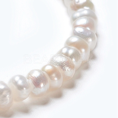 Natural Cultured Freshwater Pearl Beads Strands X-PEAR-I004-07B-01A-1