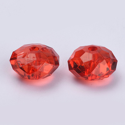 Transparent Acrylic Beads TACR-Q258-14mm-V12-1