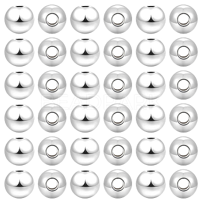 180Pcs 925 Sterling Silver Spacer Beads STER-PH0001-11-1
