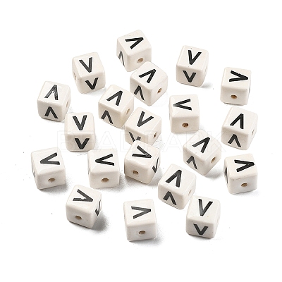 20Pcs Porcelain Beads PORC-FS0001-08V-1
