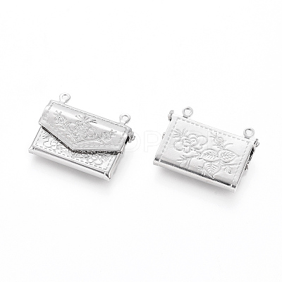 Brass Locket Pendants LS-KK-G386-11P-1